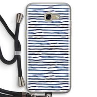 Verrassende lijnen: Samsung Galaxy A5 (2017) Transparant Hoesje met koord