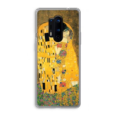 Der Kuss: OnePlus 8 Pro Transparant Hoesje