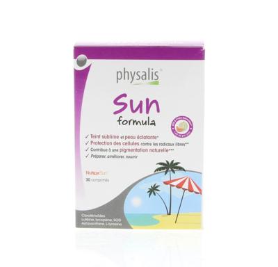 Physalis Supplementen Sun Formula 30Tabletten