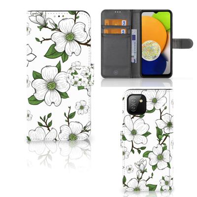 Samsung Galaxy A03 Hoesje Dogwood Flowers Samsung Galaxy A03 Hoesje Dogwood Flowers