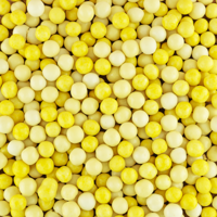 Crunchy choco&apos;s wit & geel 350 gram