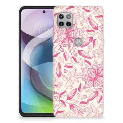 Motorola Moto G 5G | TPU Case | Pink Flowers