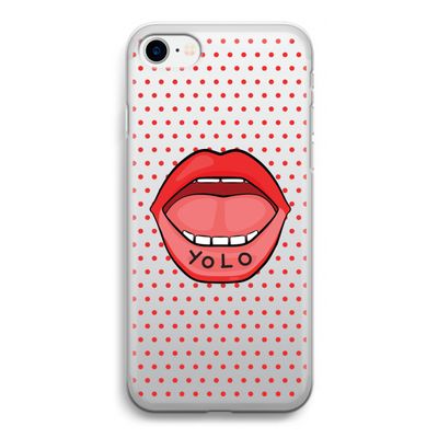 Yolo Denise: iPhone SE 2020 Transparant Hoesje