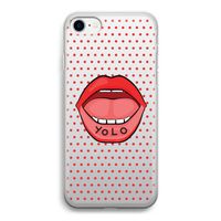 Yolo Denise: iPhone SE 2020 Transparant Hoesje
