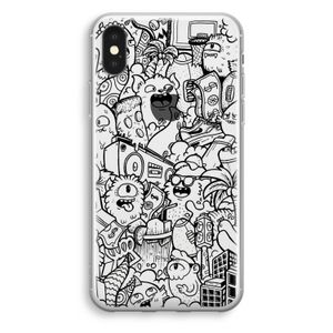 Vexx Black City : iPhone XS Transparant Hoesje