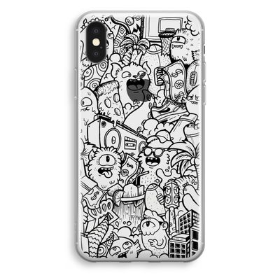 Vexx Black City : iPhone XS Transparant Hoesje