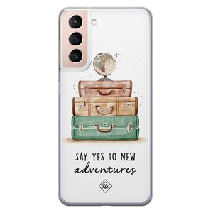 Samsung Galaxy S21 Plus siliconen hoesje - Wanderlust