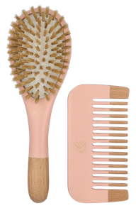 Bachca Paris Baby Pink Brush Set 2 stuk Haarborstel 2 pc