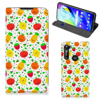 Motorola Moto G8 Power | Flip Style Cover | Fruits