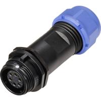 Weipu SP1311 / S 6 II Ronde connector Bus, recht Totaal aantal polen: 6 Serie (ronde connectoren): SP13 1 stuk(s)