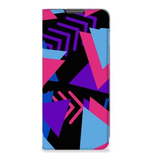 Motorola Moto G22 Stand Case Funky Triangle