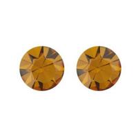 Biba Oorbellen met Swarovski Steentje Topaz Biba Oorbellen met Swarovski Steentje Topaz