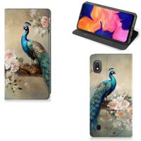 Smartphone hoesje voor Samsung Galaxy A10 Vintage Pauwen