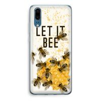 Let it bee: Huawei P20 Transparant Hoesje