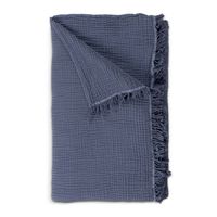 WALRA Plaid Casual Touch Blauw 150 x 240 cm