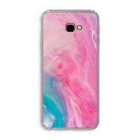 Roze explosie: Samsung Galaxy J4 Plus Transparant Hoesje