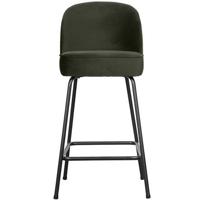 BePureHome Vogue Barkruk H 89 cm - Polyester - Dark Green