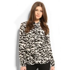 LS YOLLY SHIRT - Guess - Blouses - Zwart