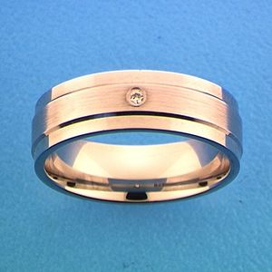 TFT Ring A208 - 6,5 Mm - Met Cz Zilver Gerhodineerd