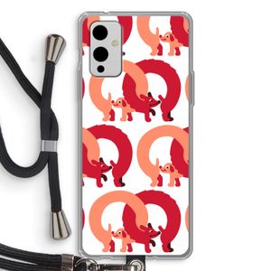 Dogs: OnePlus 9 Transparant Hoesje met koord