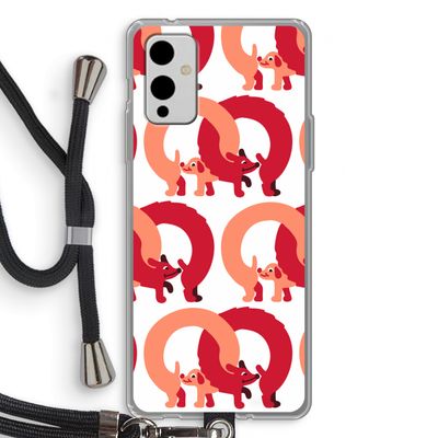 Dogs: OnePlus 9 Transparant Hoesje met koord