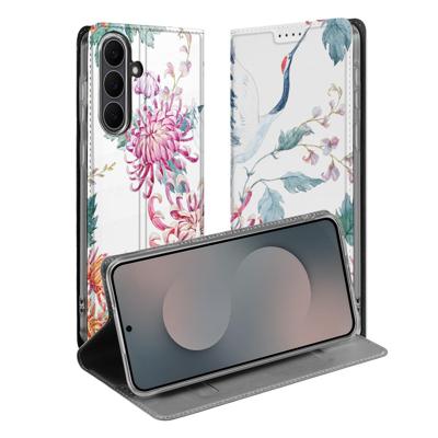 Samsung Galaxy S25 FE | Book Case | Bird Flowers