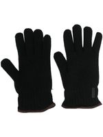 Paul & Shark gants en laine - Noir