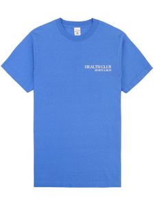 Sporty & Rich t-shirt Stay Hydrated en coton - Bleu