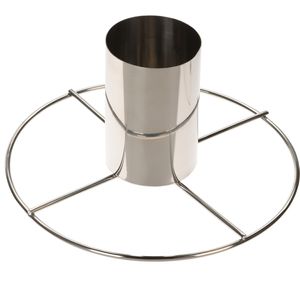 Kiprooster/kippengrill voor de barbecue/BBQ/oven RVS 20 cm