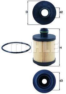 Oliefilter MAHLE, Diameter (mm)66mm, u.a. für Suzuki, Opel, Fiat, Citroën, Lancia, Alfa Romeo, Peugeot, Saab, Piaggio, Ford, Vauxhall