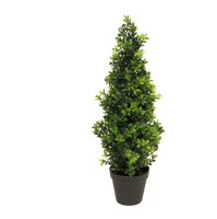 Boxwood Orion tapered green 60 cm kunstbloem Erutan Avon - Erutan avon