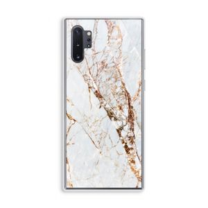 Goud marmer: Samsung Galaxy Note 10 Plus Transparant Hoesje