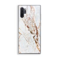 Goud marmer: Samsung Galaxy Note 10 Plus Transparant Hoesje