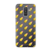 Waterijsjes: Samsung Galaxy A6 Plus (2018) Transparant Hoesje