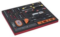 Bahco Foaminlay Fit&Go 3/3 met schroevendraaiers | meetgereedschap en bits - 50-delig - FF1A66