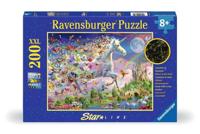 Ravensburger puzzel 200 XXL stukjes schitterende eenhoorn met vlinders