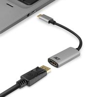 ACT USB-C naar DisplayPort female adapter 4K @ 60Hz - thumbnail