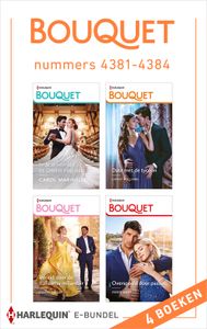 Bouquet e-bundel nummers 4381-4384 - Cathy Williams, Annie West, Carol Marinelli, Louise Fuller - ebook