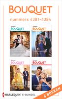 Bouquet e-bundel nummers 4381-4384 - Cathy Williams, Annie West, Carol Marinelli, Louise Fuller - ebook - thumbnail