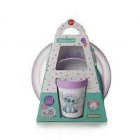 SET PASTO LILO e STITCH 3 PEZZI: TAZZA ANTISCIVOLO + CIOTOLA + PIATTO