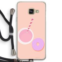 Donut: Samsung Galaxy A3 (2016) Transparant Hoesje met koord