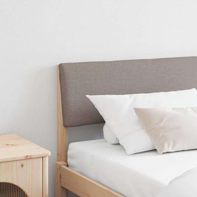 Gestoffeerd hoofdbord Taupe 200 cm Massief grenenhout Gestoffeerd hoofdbord Taupe 200 cm Massief grenenhout