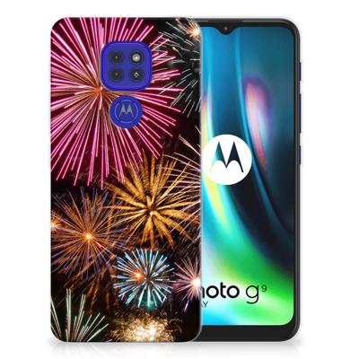 Motorola Moto G9 Play | E7 Plus | Sillicone Back Cover | Vuurwerk