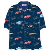 Cars Shirt Corvettes Camp-XXXL