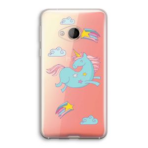 Vliegende eenhoorn: HTC U Play Transparant Hoesje