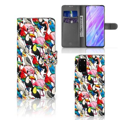 Samsung Galaxy S20 Plus | Telefoonhoesje | Met pasjeshouder | Birds
