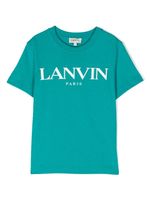 Lanvin Enfant t-shirt à logo imprimé - Vert - thumbnail