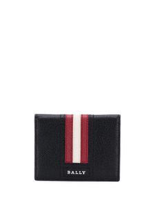 Bally portefeuille pliant à logo - Noir