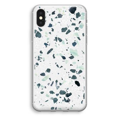 Terrazzo N°2: iPhone XS Transparant Hoesje