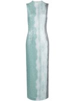 16Arlington robe longue Mira à sequins - Vert